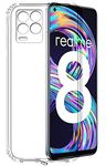 Tough Lee Basic Case for Realme 8 4G (Thermoplastic Polyurethane_Clear)