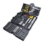 Stanley 73795 Mixed Tool Set, 210 Pieces - Polished Chrome