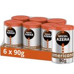 NESCAFÉ Azera Americano Instant Coffee, 90 g (Pack of 6) (Packing may vary)