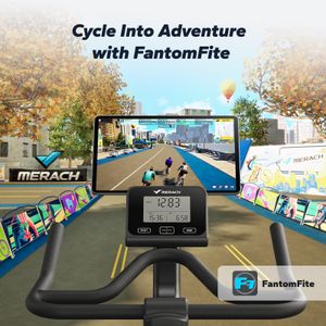 MERACH Magnetic Exercise Bike – Indoor Stationary Cycling Machine