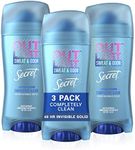 Secret Outlast Invisible Solid Completely Clean 3PK Xtend Deodorant 48-Hour