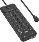 CRST 12-Outlet Surge Protector Powe