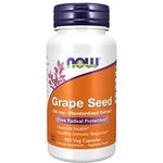 NOW Foods Grape Seed Anti 100mg, 100 Vcaps