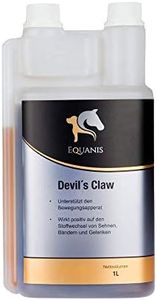 Equanis Devil's Claw | 1 l | Griffe du Diable Liquide pour Les Chevaux ayant des problèmes locomoteurs | Peut Aider à Soutenir Les Chevaux ayant des problèmes d'articulations