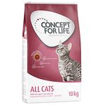 Concept for Life All Cats, With Vitamin-B Complex, High Premium Cat Food (10kg)