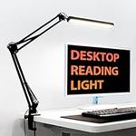 LED Desk Lamp Eye-Caring Metal Clip