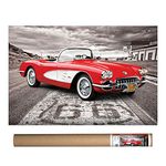 EuroGraphics Classic Car-1959 Corvette Poster 36 x 24 inch