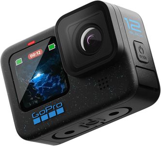 GoPro HERO12 Black Waterproof Action Camera – 5.3K60 Ultra HD, 27MP, HDR