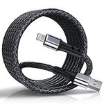 OIITH iPhone Charger 10Ft 2Pack for Apple MFi Certified, Double Nylon Braided Extra Long 10 Feet Lightning Charger Cable, 2.4A 10 Foot Fast Charing Cord for iPhone 13/12/11 Pro/X/Xs Max/XR/8 Plus/7/6