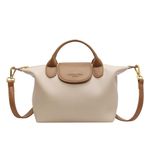 YUHAKORU Crossbody bag Shoulder Purse in PU Leather, Cream-colored