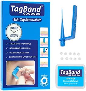 Original Tagband Skin Tag Remover, Large Removal Kit, Skintags (4mm-6mm) on Face & Body, Device Includes 10X Bands, Home Application in Minutes