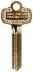 Stanley Best 1A1E1KS473KS800 Best 1A Standard Key Blank, E Keyway