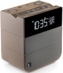 Soundfreaq Sound Rise II, SFQ-16: Bedside Alarm Clock Radio & Bluetooth Speaker, with Large Display Screen, FM Radio, Fast USB Charging, and Nature Sound