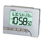 Casio Collection Wake Up Timer Digital Alarm Clock DQ-747-8EF, Grey, Regular