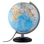 Waypoint Geographic Mariner II Illuminated Desktop Globe, 12"