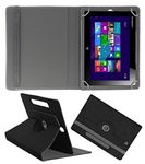 Acm Designer Rotating Case Compatible with Lenovo Ideapad Miix Stand Cover Black