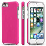 CellEver Compatible with iPhone 6 / 6s Case, Dual Guard Protective Shock-Absorbing Scratch-Resistant Rugged Drop Protection Cover Designed for iPhone 6 / 6S (Pink)