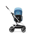 CYBEX Eezy S Twist +2 V2 Baby Stroller with 360° Rotating Seat for Infants 6 Months and Up - Compatible with CYBEX Car Seats - Beach Blue