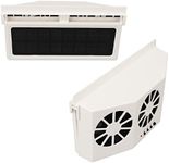 Fdit 1.5w Solar Powered Car Ventila