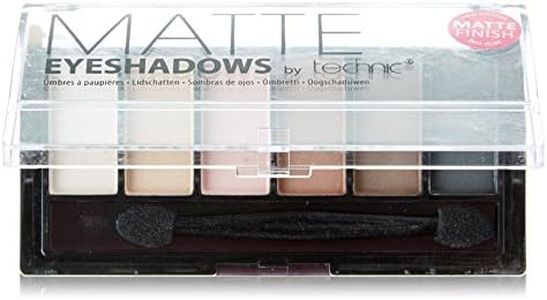 Technic Matte 6 Colour Eyeshadow Palette