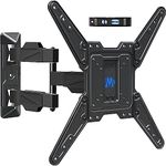 Mounting Dream TV Wall Mount for Most 26-55" TVs, TV Mount Full Motion with Swivel Articulating Arm, Perfect Center Design Wall Mount TV Bracket, up to VESA 400x400mm and 77 lbs Loading MD2418-MX