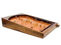 Nagina International Bagatelle Traditional Wooden Crafted Tabletop Pinball Game | Exclusive Kid's Toys Decor & Gifts (Medium)