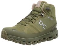 ON Cloudrock Waterproof 1 Women's Running Shoes, Olive | Reed, 5