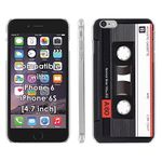 Mobiflare, Slim Clip-on Phone Case, for [iPhone 6 iPhone 6s [4.7-inch]] - Cassette Tape