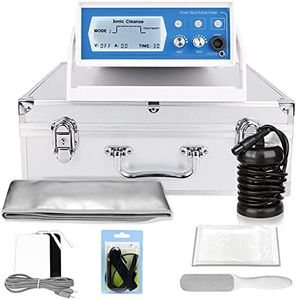 Boeetech 2021 Upagarded Ionic Foot Spa Detox Machine, 3 in 1 Ion Cleanse Foot Spa Machine with Large Screen, One File for Home USE