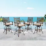 MFSTUDIO 4 Pieces Cast Aluminum Bar