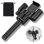 DIANZHU Portable Door Lock, Heavy Duty Hotel Door Locks with Adjustable, Hotel Door Locks for Travelers Security, Commonly Used in Bedroom Doors of Hotels, Apartments, Home.