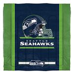 Northwest NFL Seattle Seahawks Comforter and Sham Set, Full/Queen, Safety