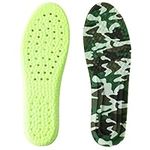 WLLHYF 1 Pairs Memory Foam Shoe Insoles, Shock Absorption Inserts Arch Support Cushioning Sports Insoles Soft Comfortable Replacement Insoles for Men Women Relieve Foot Pain Men: UK 6-11