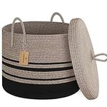 HONCESTA Extra Large Woven Basket w