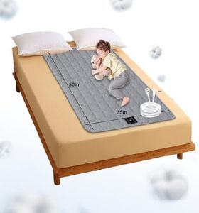 Grounding Sheets for Bed,5% Silver Fibre of Cotton Grounding Mat, Reducing Inflammation, and Improving Your Blood Flow, Energy, and Overall Sleeping, with 15FT Grounding Wire, Gray, 34 * 50 in
