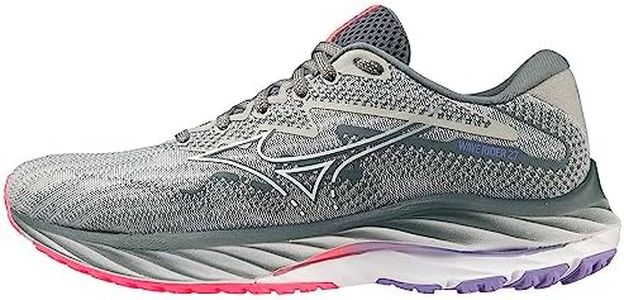 Mizuno Wave Rider 27, Correr Mujer, Pblue White H Vpink, 39 EU