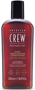American Crew Daily Moisturising Conditioner, Vegan & Silicone Free (250ml) to Hydrate & Nourish, Normal & Dry Hair, Formulated for Men