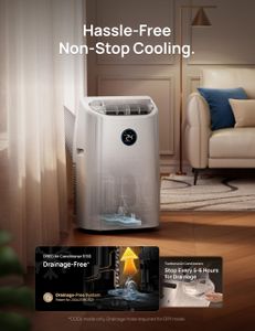 Dreo 3-in-1 Portable Air Conditioner, 10000 BTU – Smart Silent Cooling with App Control