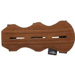 SAS 19cm Leather Suede Arm Guard One Size Archery Bow Range with 3-Strap Buckles