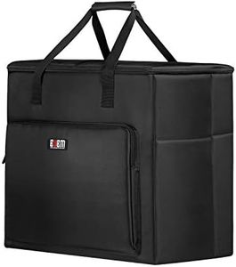 BUBM Custodia per Computer Desktop PC, Borsa da Trasporto per PC Desktop Computer Case, Monitor, Tastiera e Mouse (64 * 40 * 54cm)