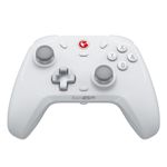 GameSir T4 Wireless Controller for Cyclone Switch/Lite/OLED Hall Effect Joystick & Trigger 6-Axis Gyro for Android, IOS, Steam Deck, Windows PC, Steam Gamepad Back Button, Fire Macro Function (White)