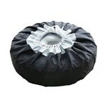 Wheel Protective Cover, Spare Tire Cover Universal Wheel Tire Cover Waterproof With Storage Bag, Black Wheel Cover, for Car UV SUV Vehicle Truck(size:s 1 Pcs)