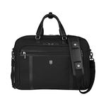 Victorinox Unisex's Laptop Briefcase, Black, 5.9 x 17.7 x 12.2 in