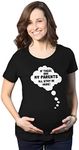 Crazy Dog T-shirts Maternity If The