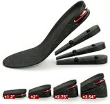 Height Increasing Shoe Inserts for Women - 1 Pair Orthotic Heel Lift Heel Inserts for Women Shoe Insoles Men Height Increase Elevator Shoes Flat Foot Insoles for Men Heel Cushion Insole Shoe Cushion