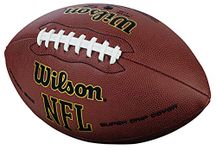 Wilson NFL Super Grip Composite Football - Junior Size, Brown