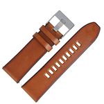 Diesel LB-DZ4343 Brown Leather Watch Strap, 26 mm, Unisex-Adults