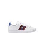 Lacoste Carnaby Pro CGR Men's Leather Trainers (White Brown, UK 8.5)