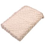 Stylemaster Diamond Tufted Chenille Bedspread, King, Ivory