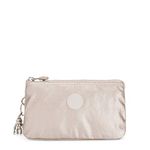 Kipling Women's Creativity Large Pouch, Metallic Glow, One Size